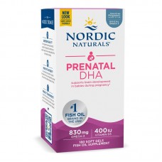 Nordic Naturals  挪帝克 孕妇&哺乳期专用鱼油DHA 180粒